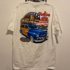 richie's diner X vintage tee